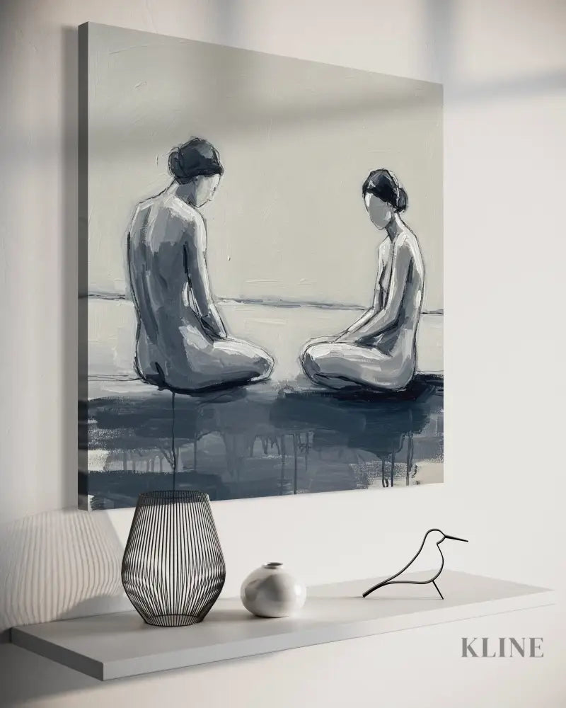 Parallel Thoughts - Hand Painting