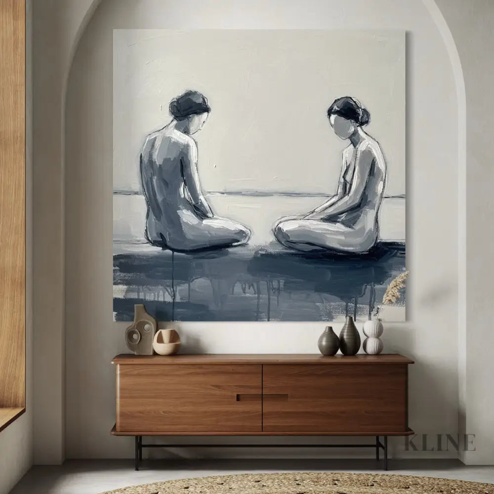 Parallel Thoughts - Hand Painting