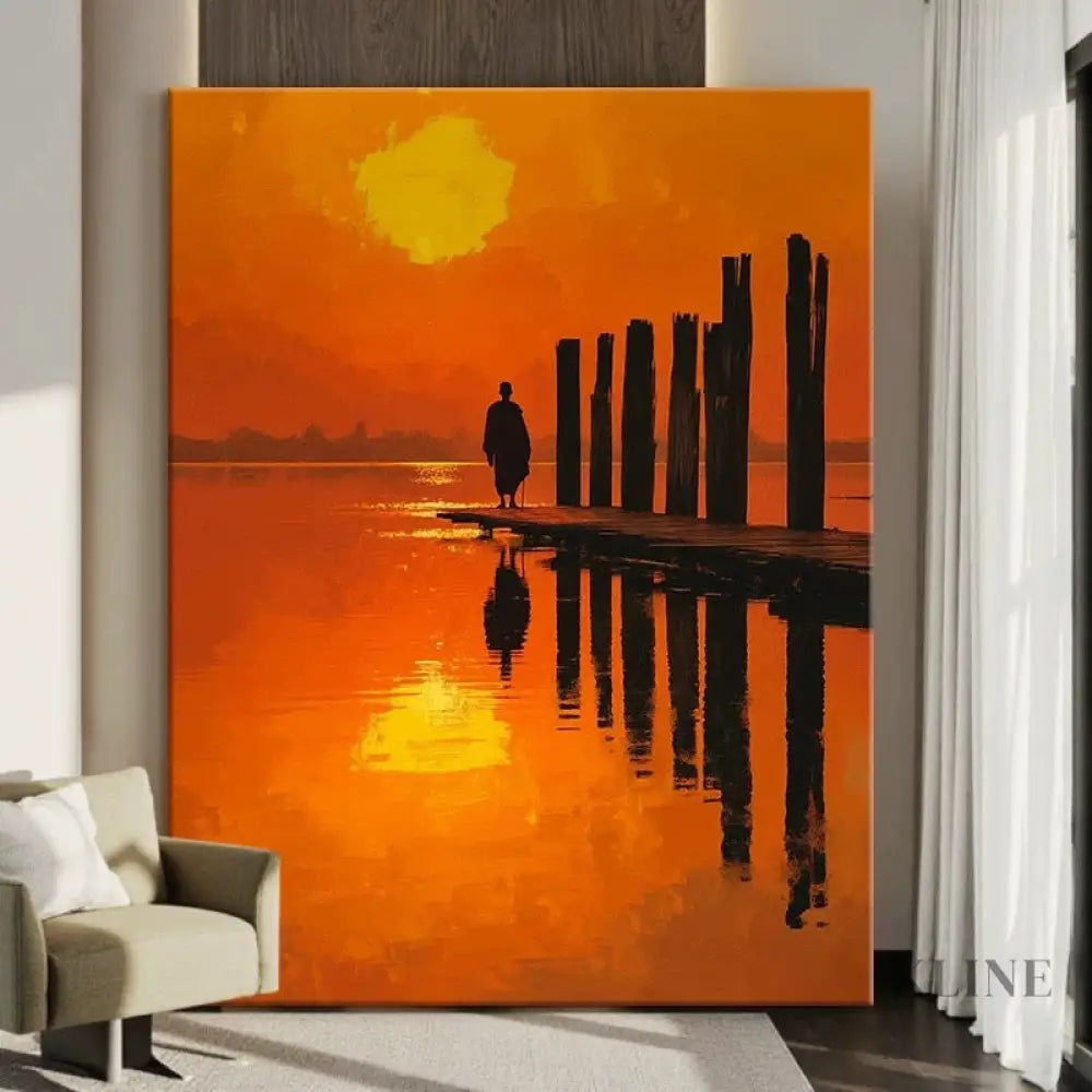 Passage of Calm - Hand Painting