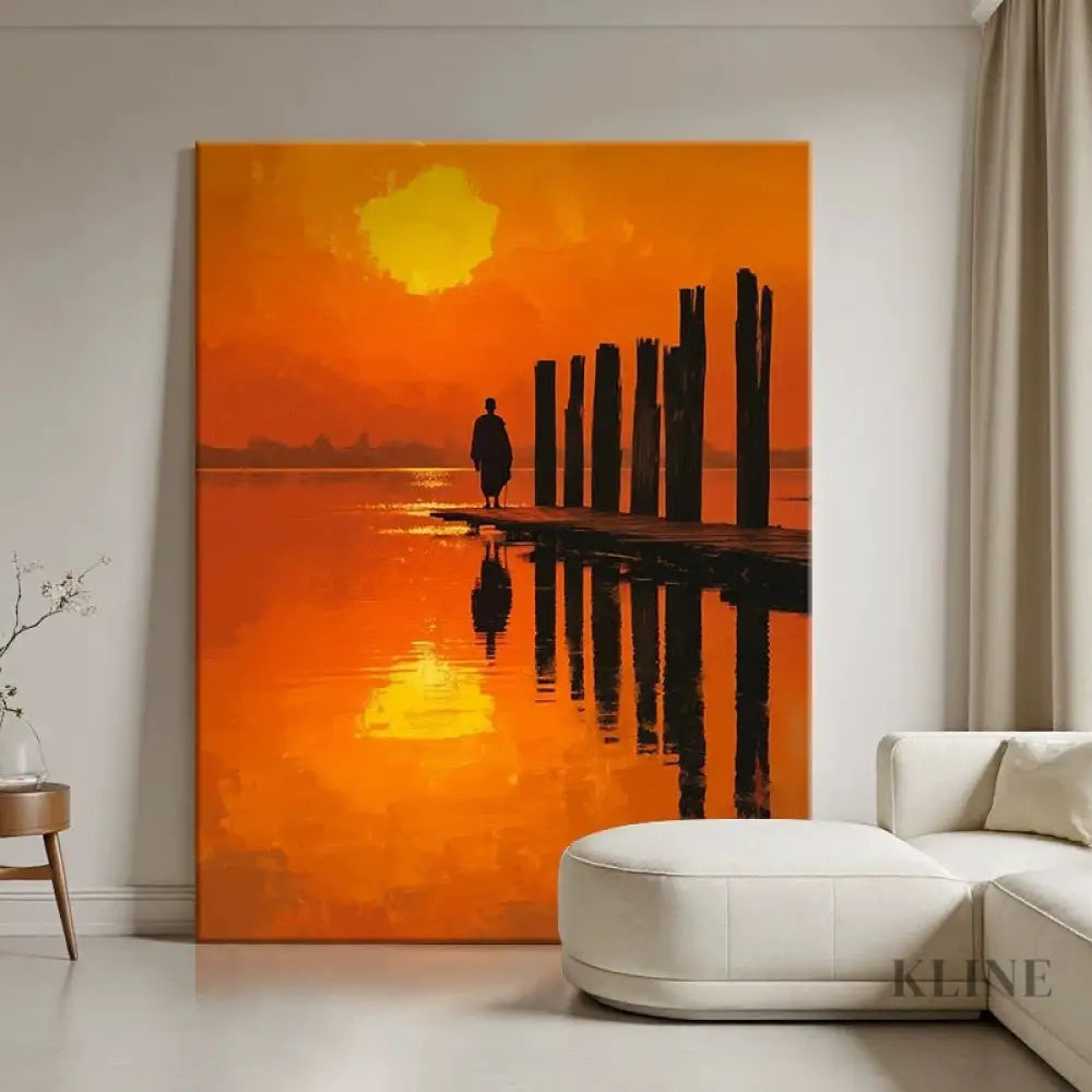Passage of Calm - Hand Painting