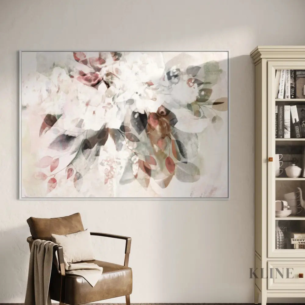 Pastel Abstract Bouquet - Hand Painting