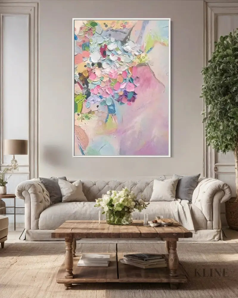 Pastel Reverie - Hand Painting