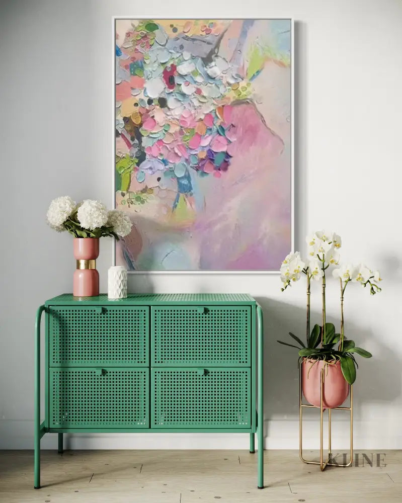 Pastel Reverie - Hand Painting