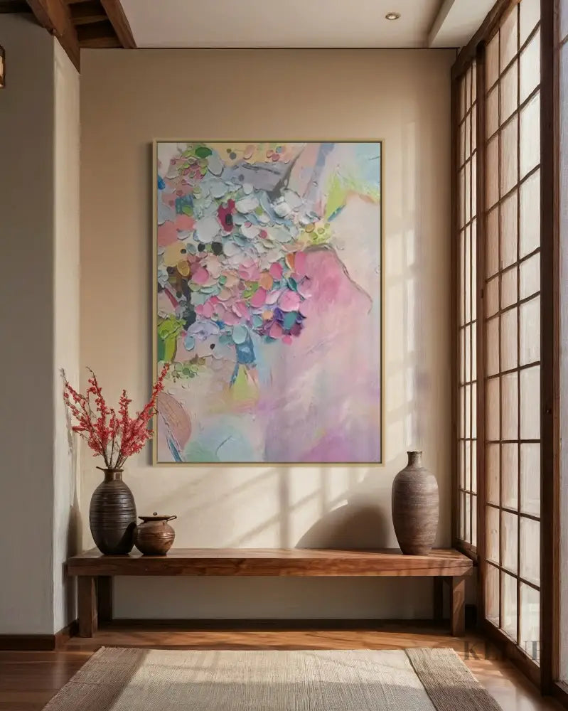 Pastel Reverie - Hand Painting