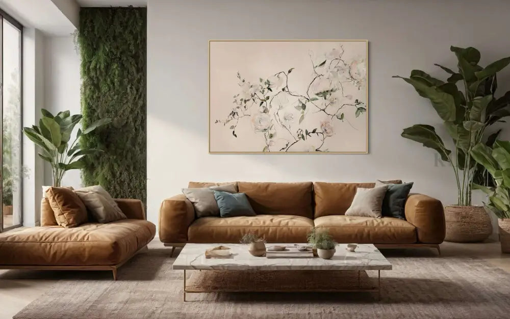 Pastel Vine - Hand Painting