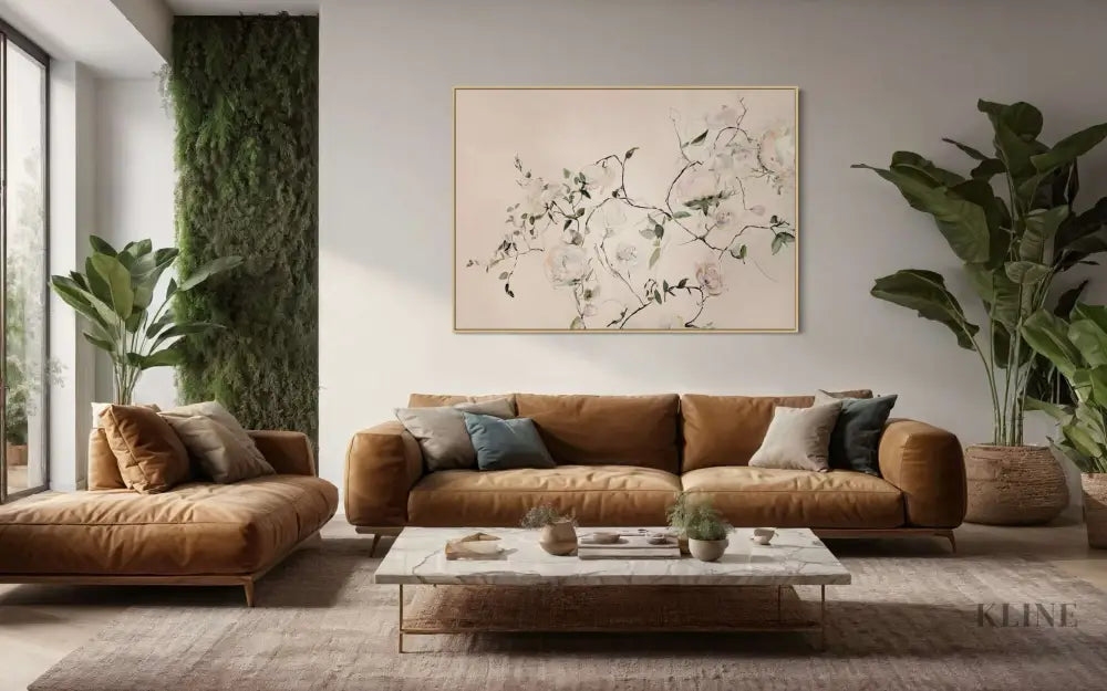 Pastel Vine - Hand Painting