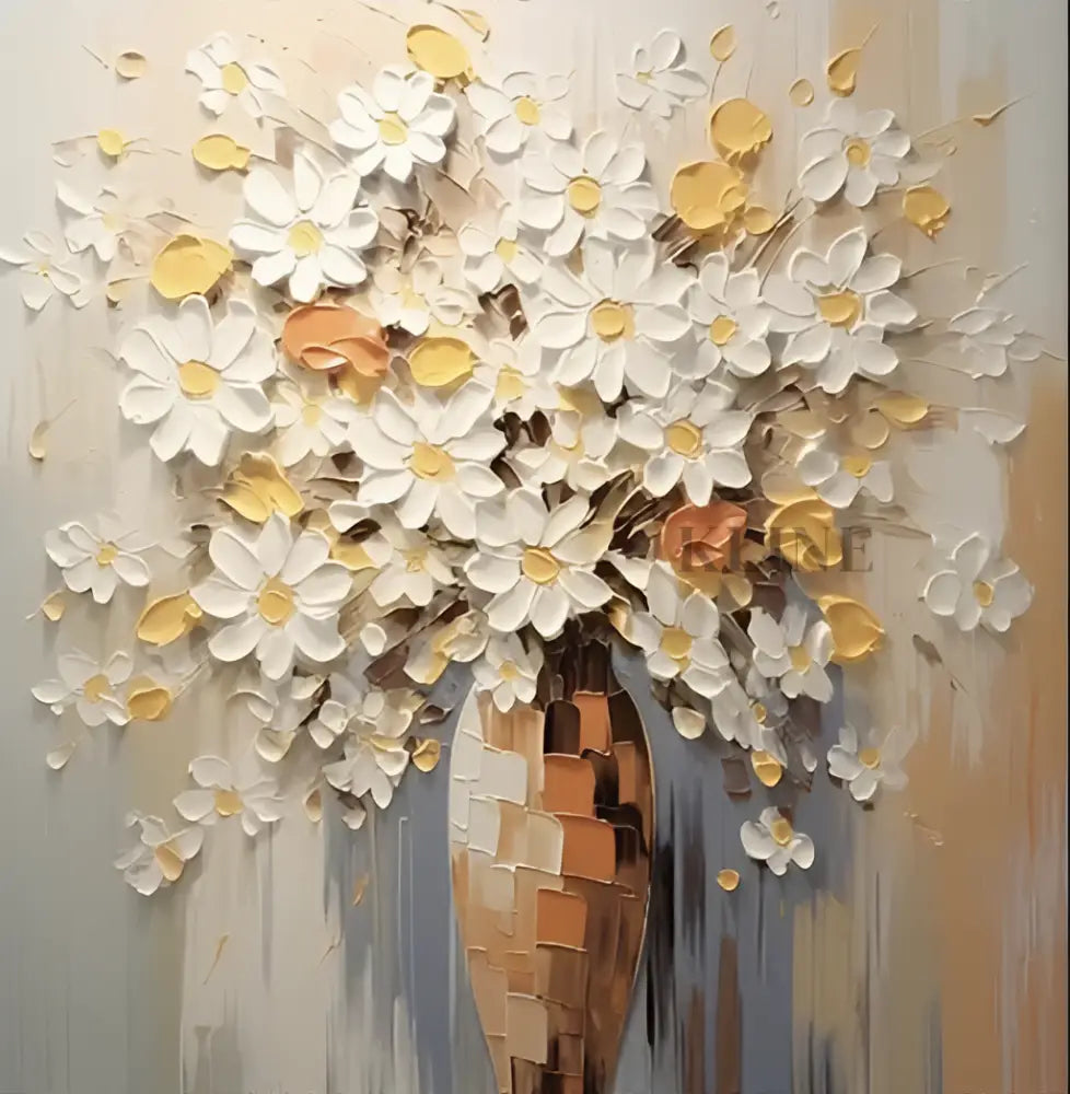Petal Vase - Hand Painting