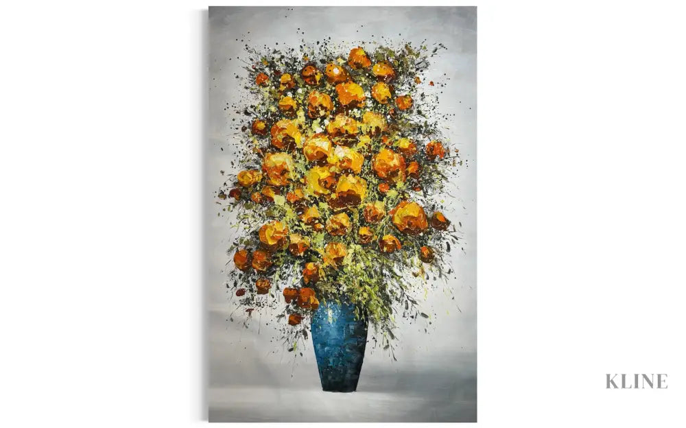 Petals of Sunshine - Hand Painting