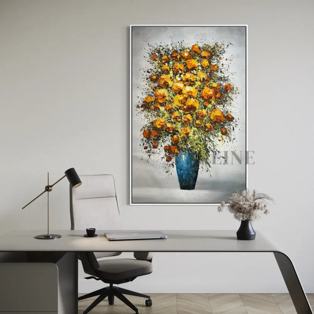 Petals of Sunshine - Hand Painting