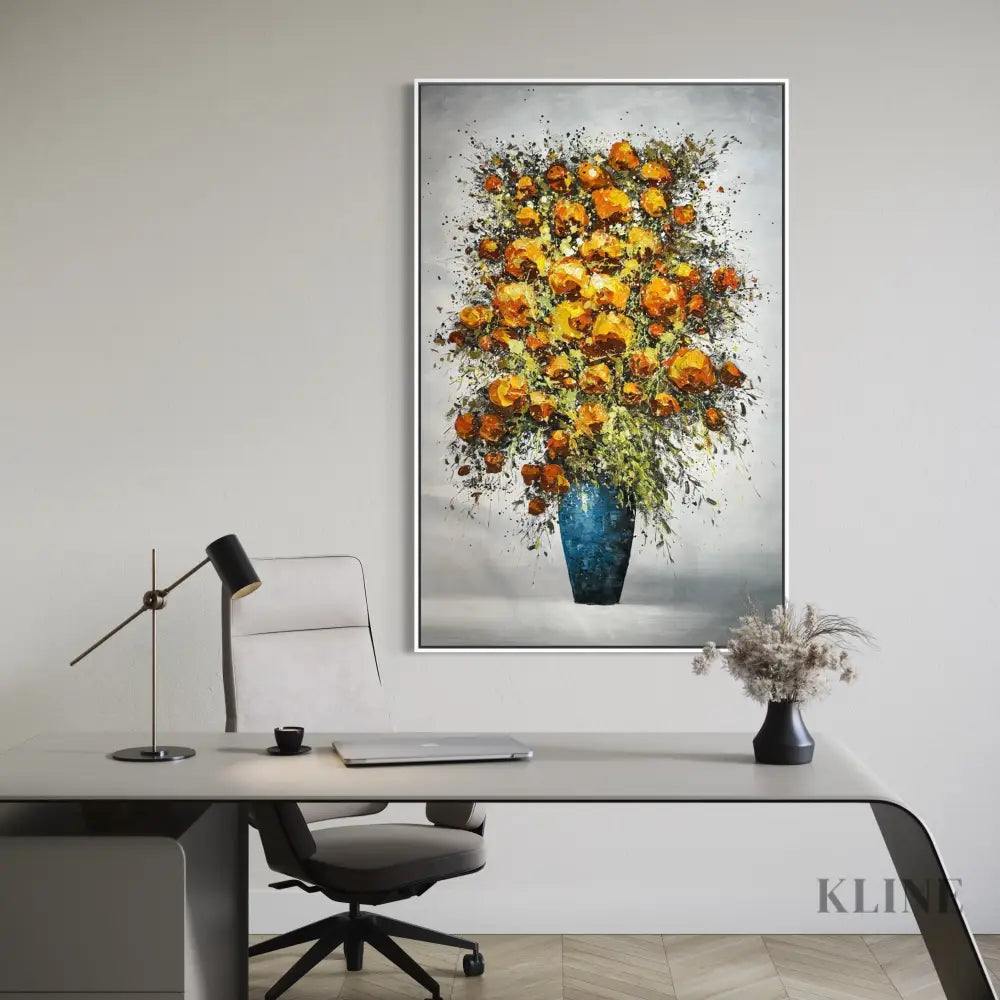Petals of Sunshine - Hand Painting