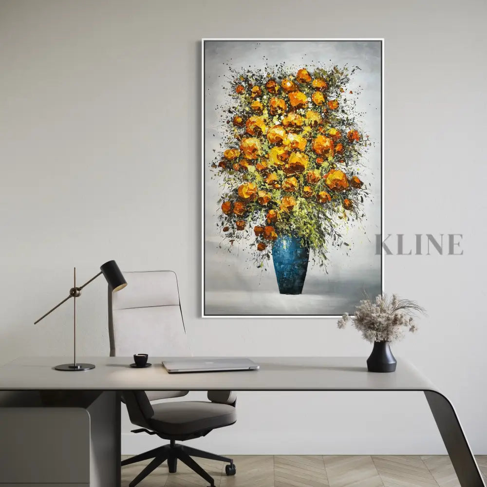 Petals of Sunshine - Hand Painting