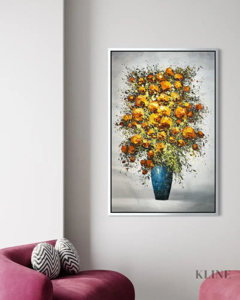 Petals of Sunshine - Hand Painting