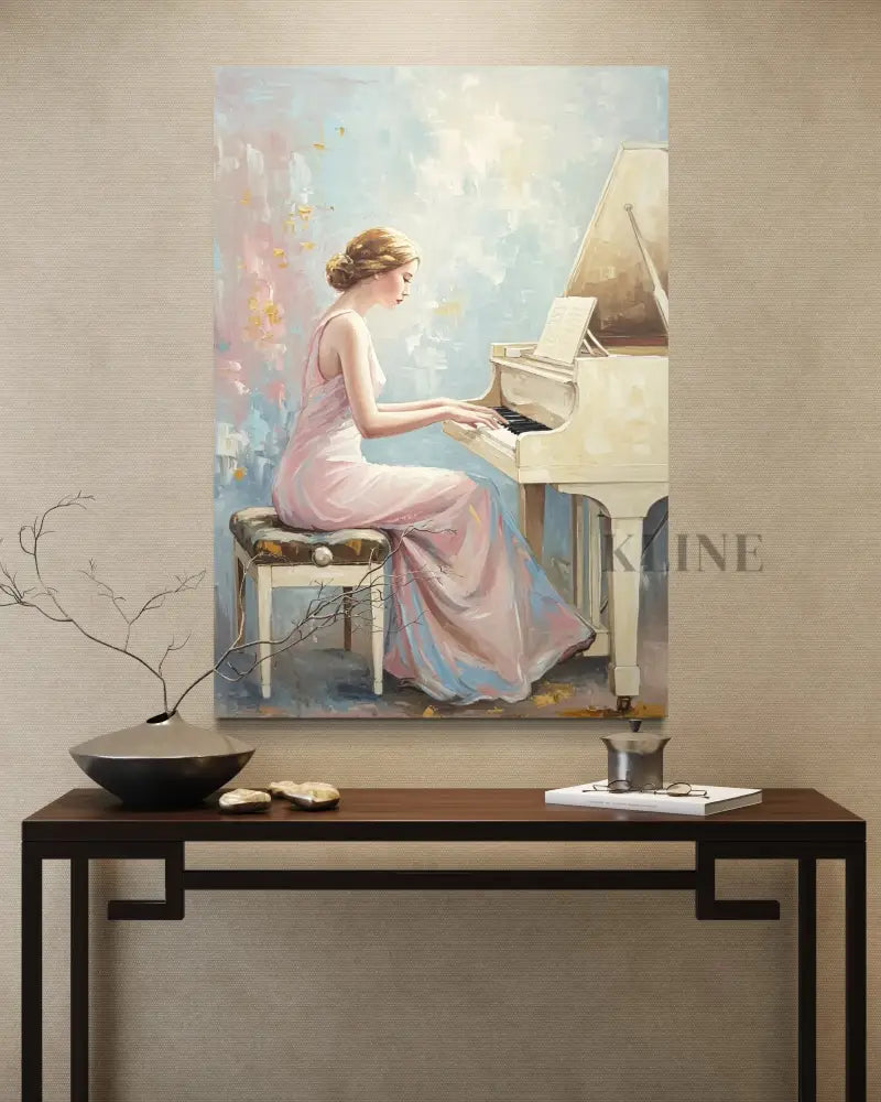 Pianist’s Reverie - Hand Painting
