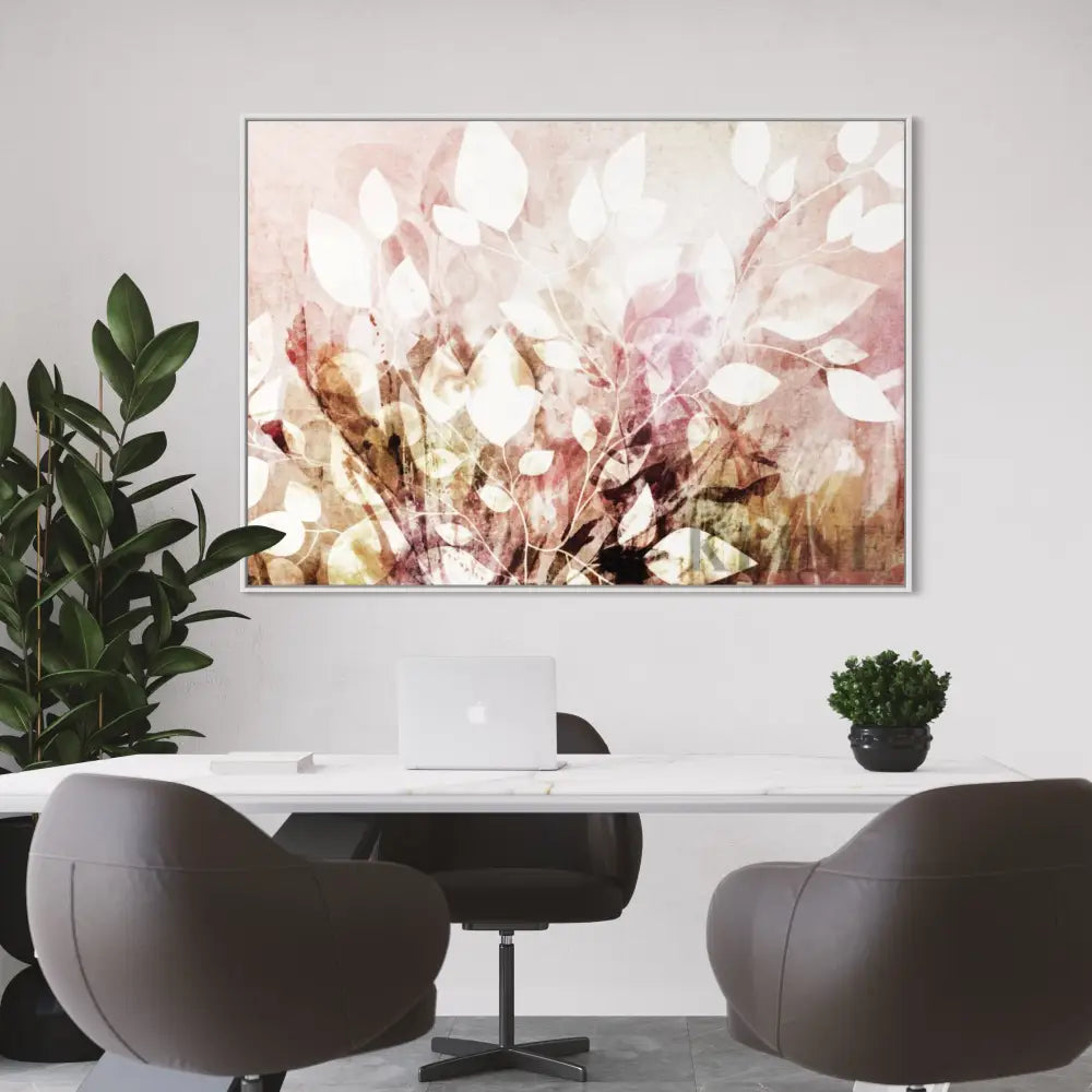Pink Garden Floral - Hand Painting