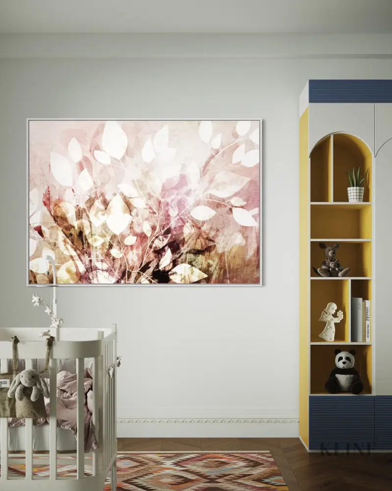 Pink Garden Floral - Hand Painting