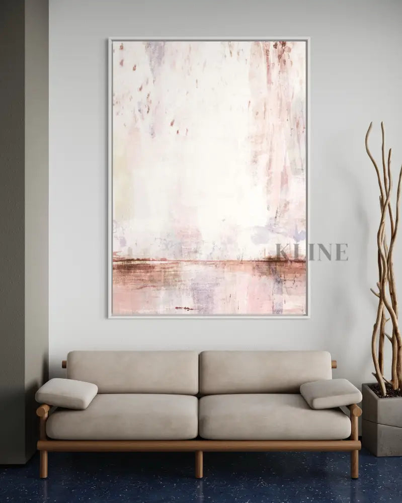 Pink Ocean - Hand Painting