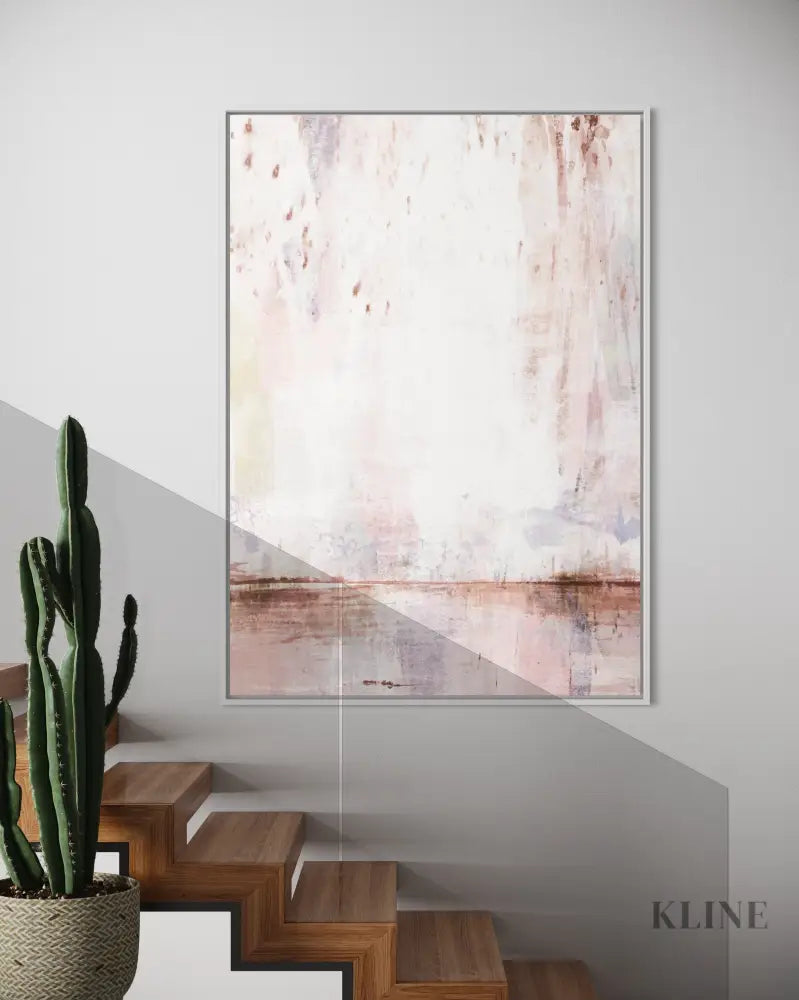 Pink Ocean - Hand Painting