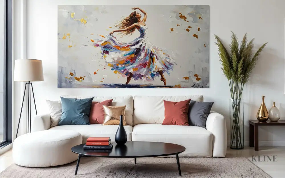 Pirouettes of Light - Hand Painting