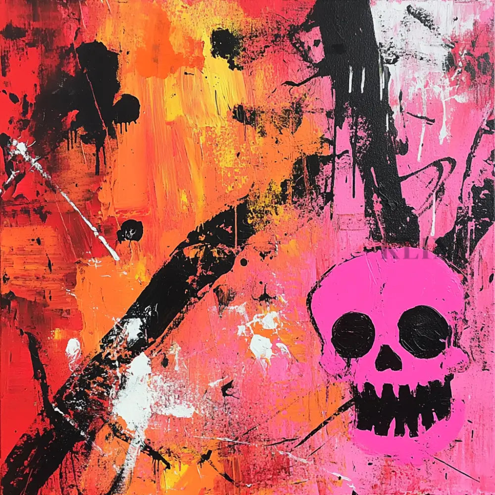 Pop Art Rebellion - Hand Painting