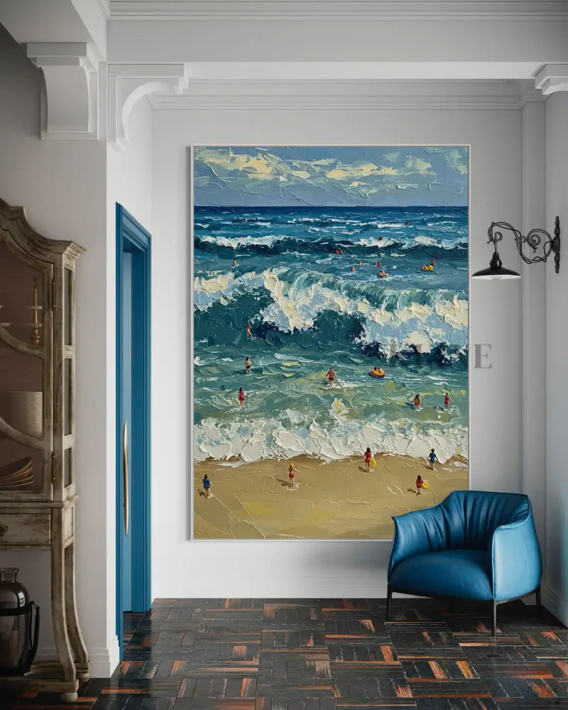Praia da Marinha - Hand Painting