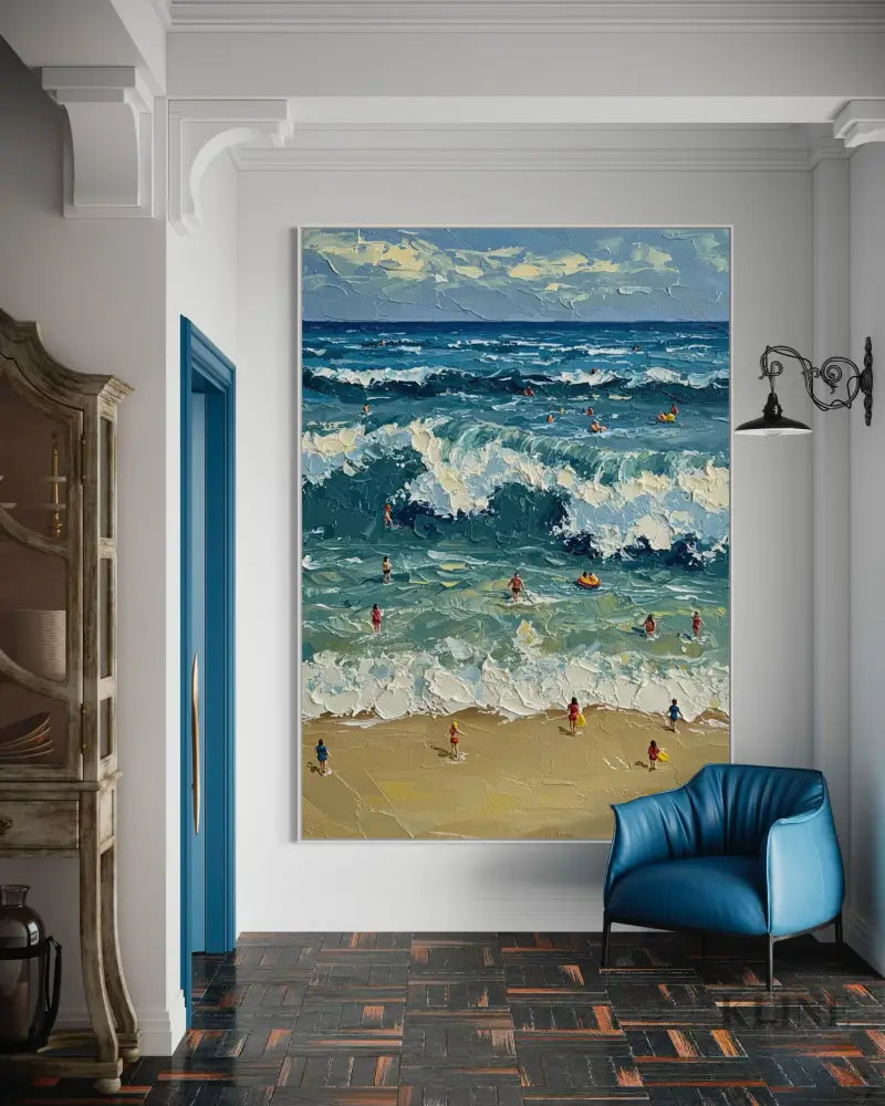 Praia da Marinha - Hand Painting