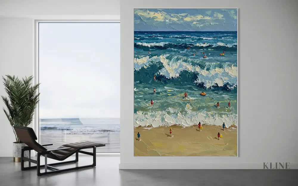 Praia da Marinha - Hand Painting