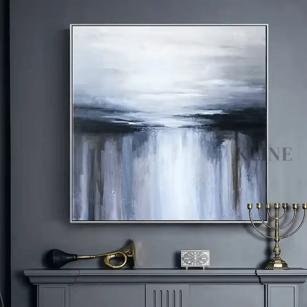 Pure and Calm - Hand Painting
