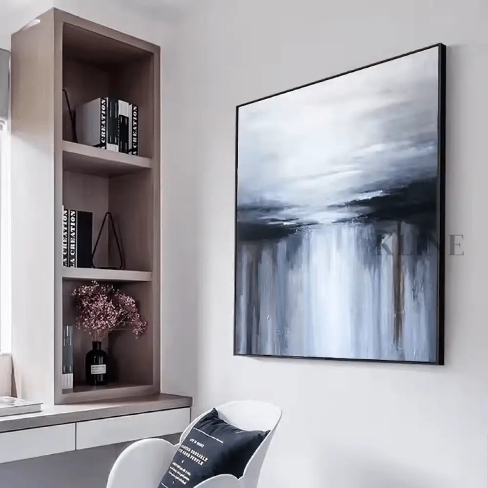 Pure and Calm - Hand Painting