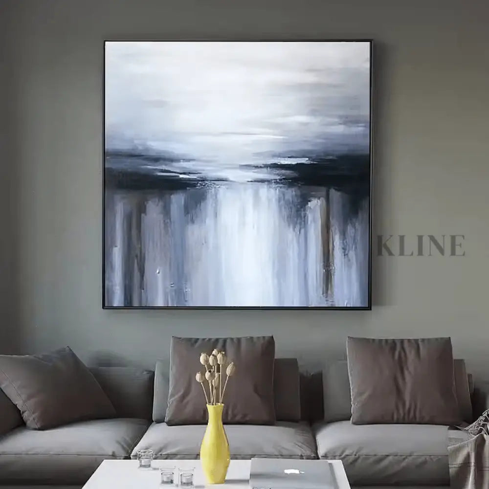 Pure and Calm - Hand Painting