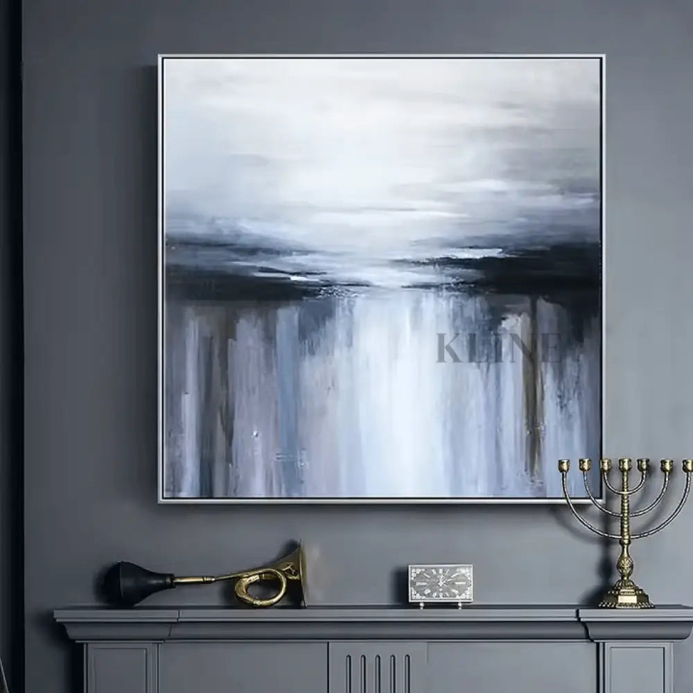 Pure and Calm - Hand Painting