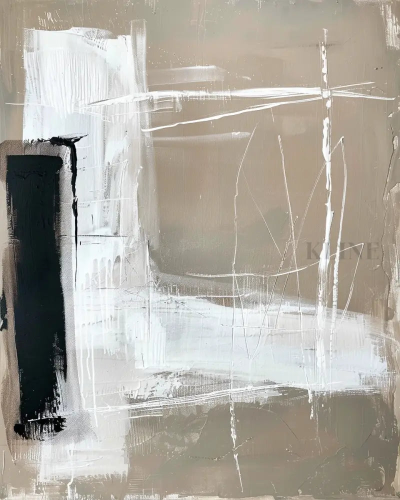 Quiet Structure - Hand Painting