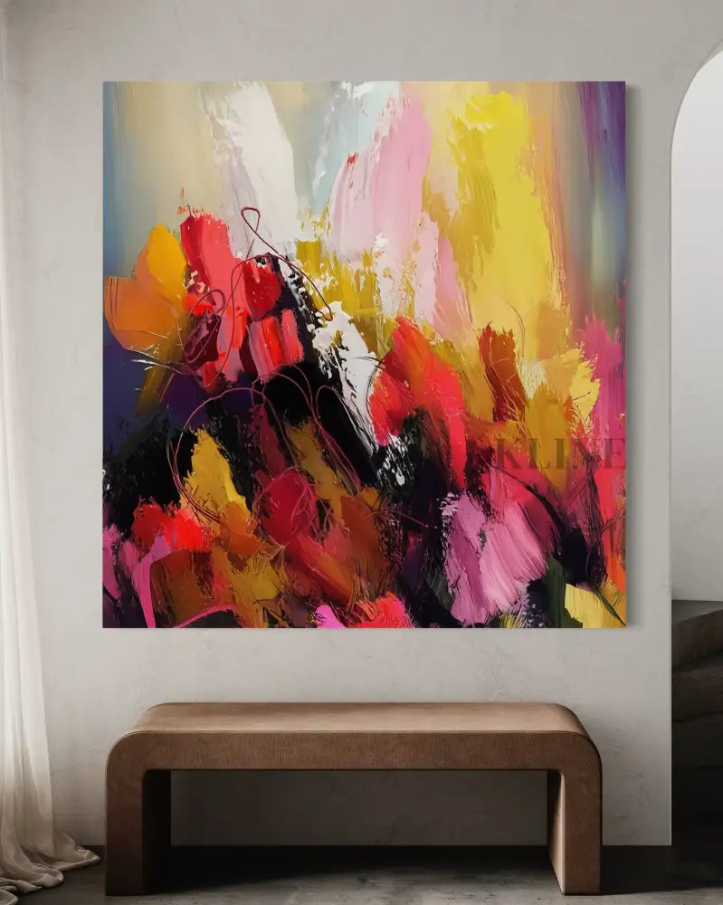 Radiant Riot - Hand Painting