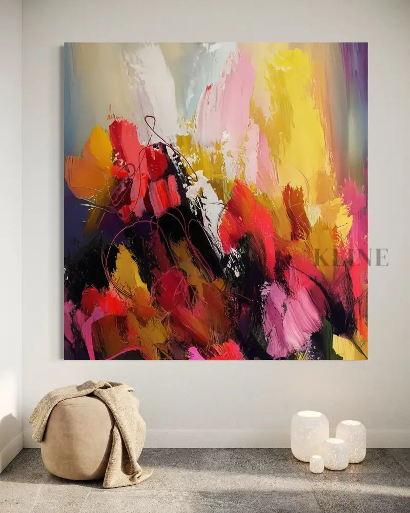 Radiant Riot - Hand Painting