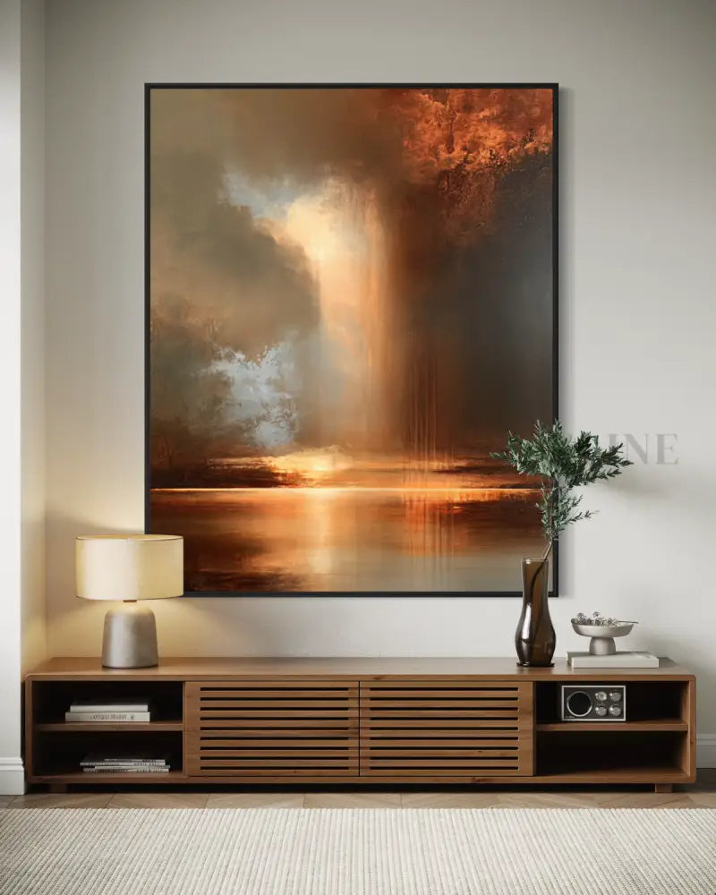 Ray of Solace - Hand Painting
