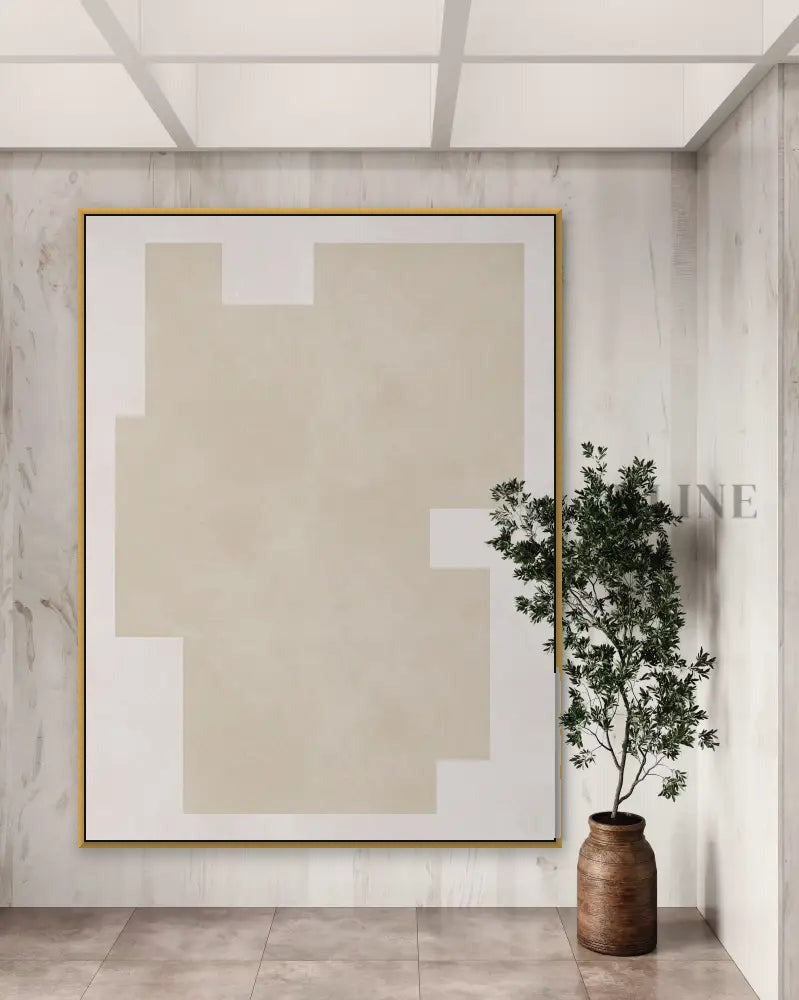 Rectangular Composition 2 - Hand Painting