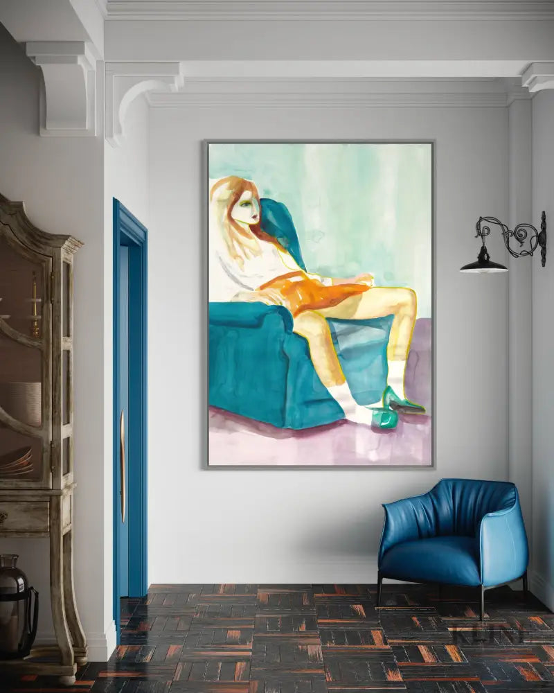 Relax Its Sunday - Hand Painting
