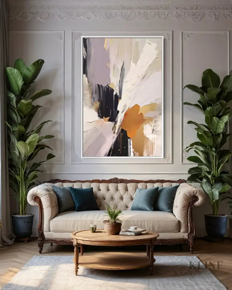 Resonance of Light - Hand Painting