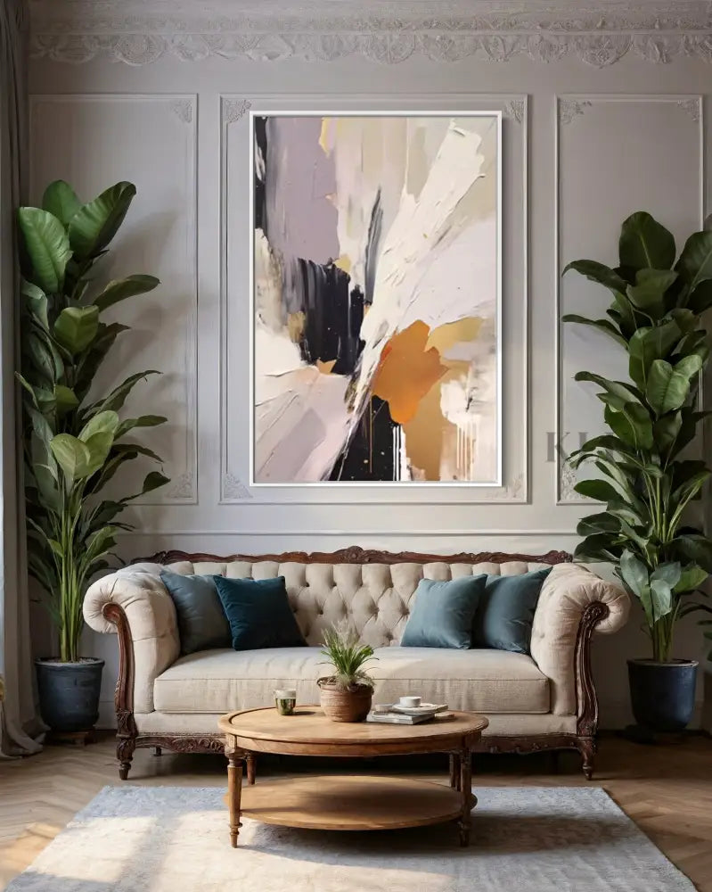 Resonance of Light - Hand Painting