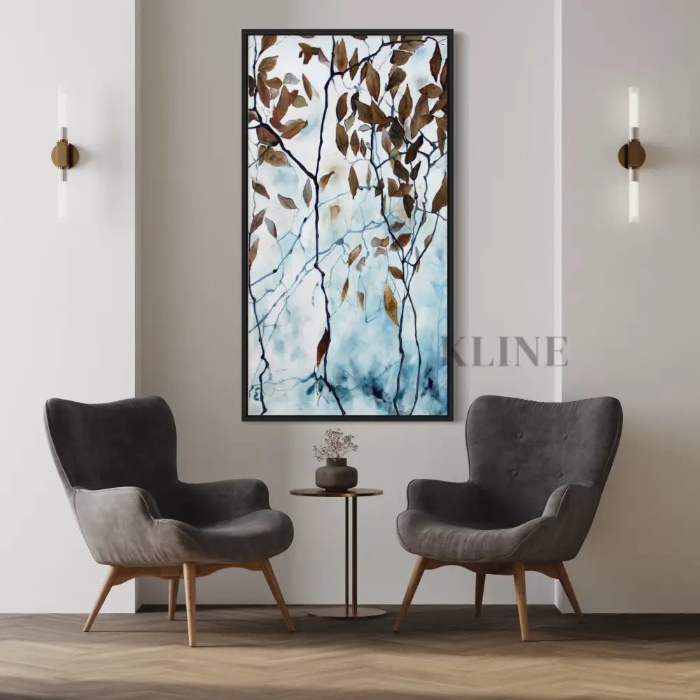 Rhapsody in Color - Rolled Canvas / 50x100cm / 20x39’’ - Hand Painting