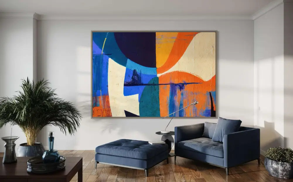 Ride Across the river - Hand Painting