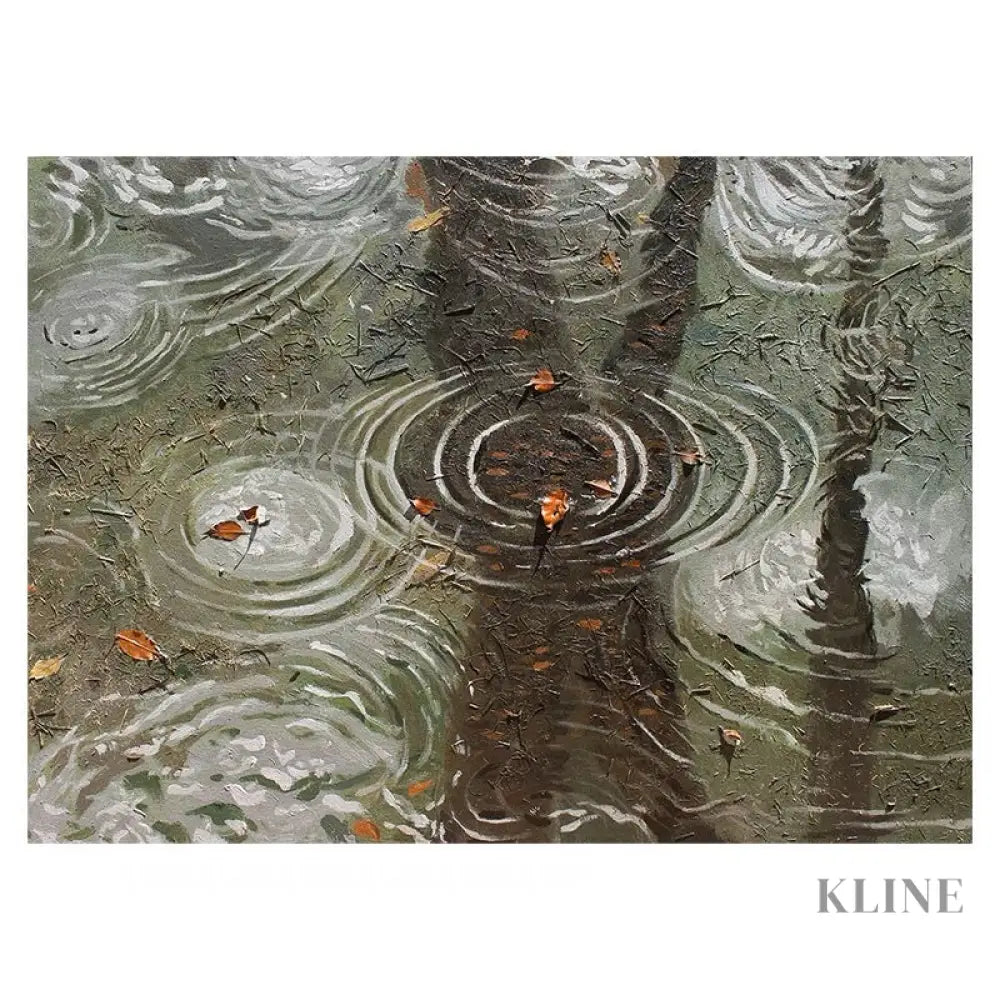 Ripples 1 - Hand Painting