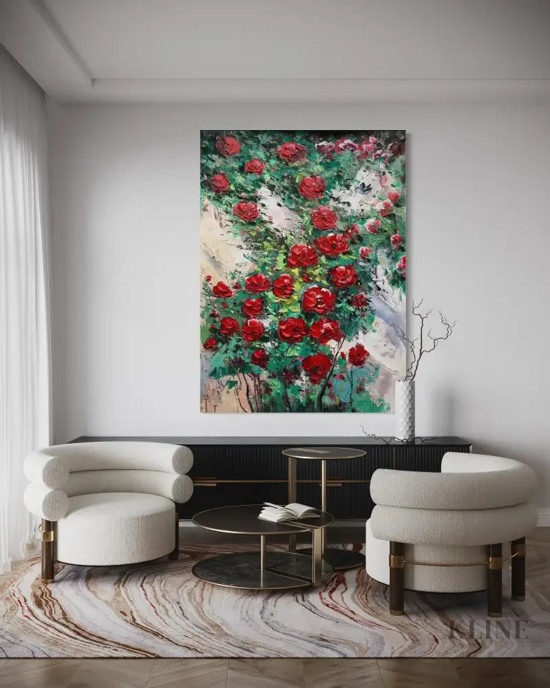 Rosescape - Hand Painting