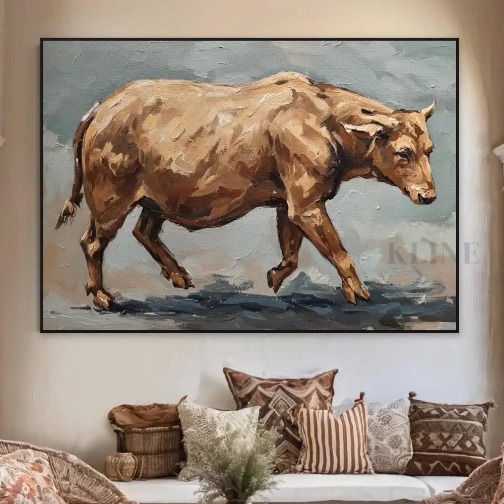 Rustic Strength - Hand Painting
