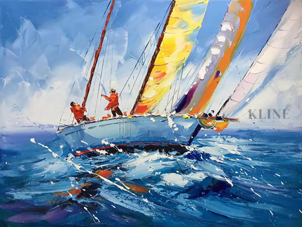 Sail Adventure - Hand Painting