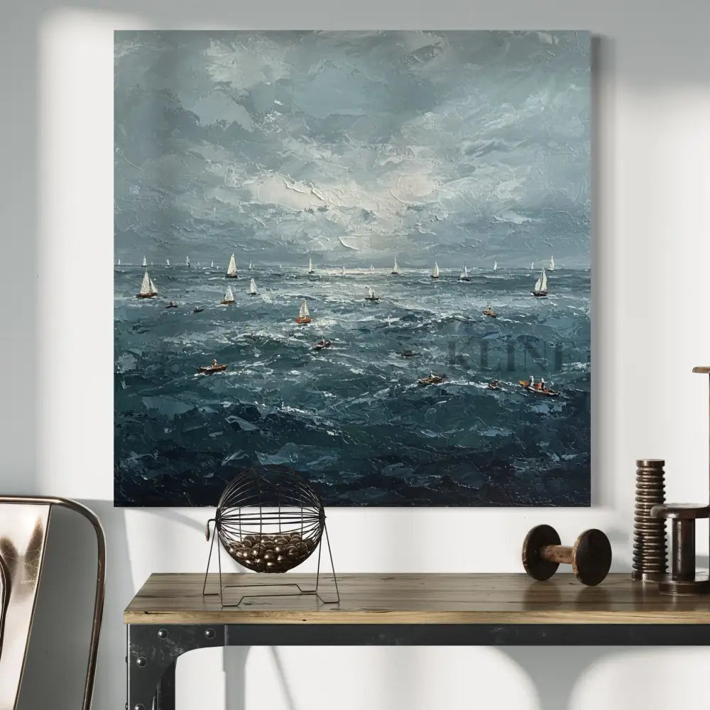 Sailors’ Serenity - Hand Painting
