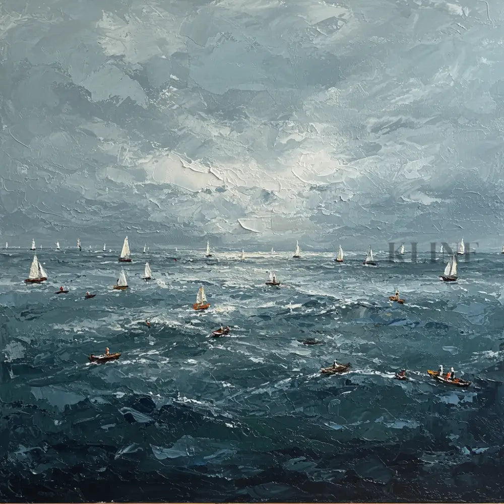 Sailors’ Serenity - Hand Painting