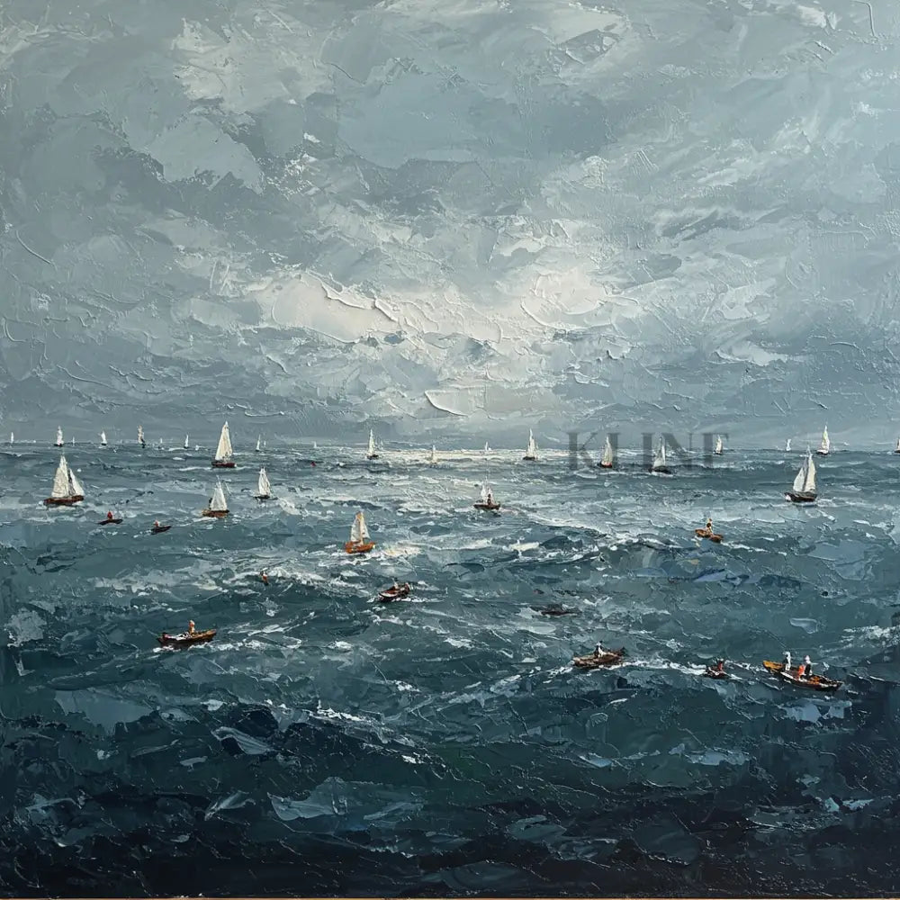 Sailors’ Serenity - Hand Painting