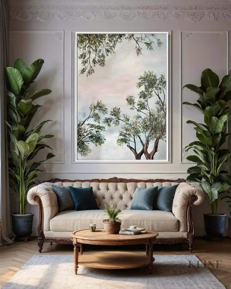 Scrubby Corner Canopy 1 - Hand Painting