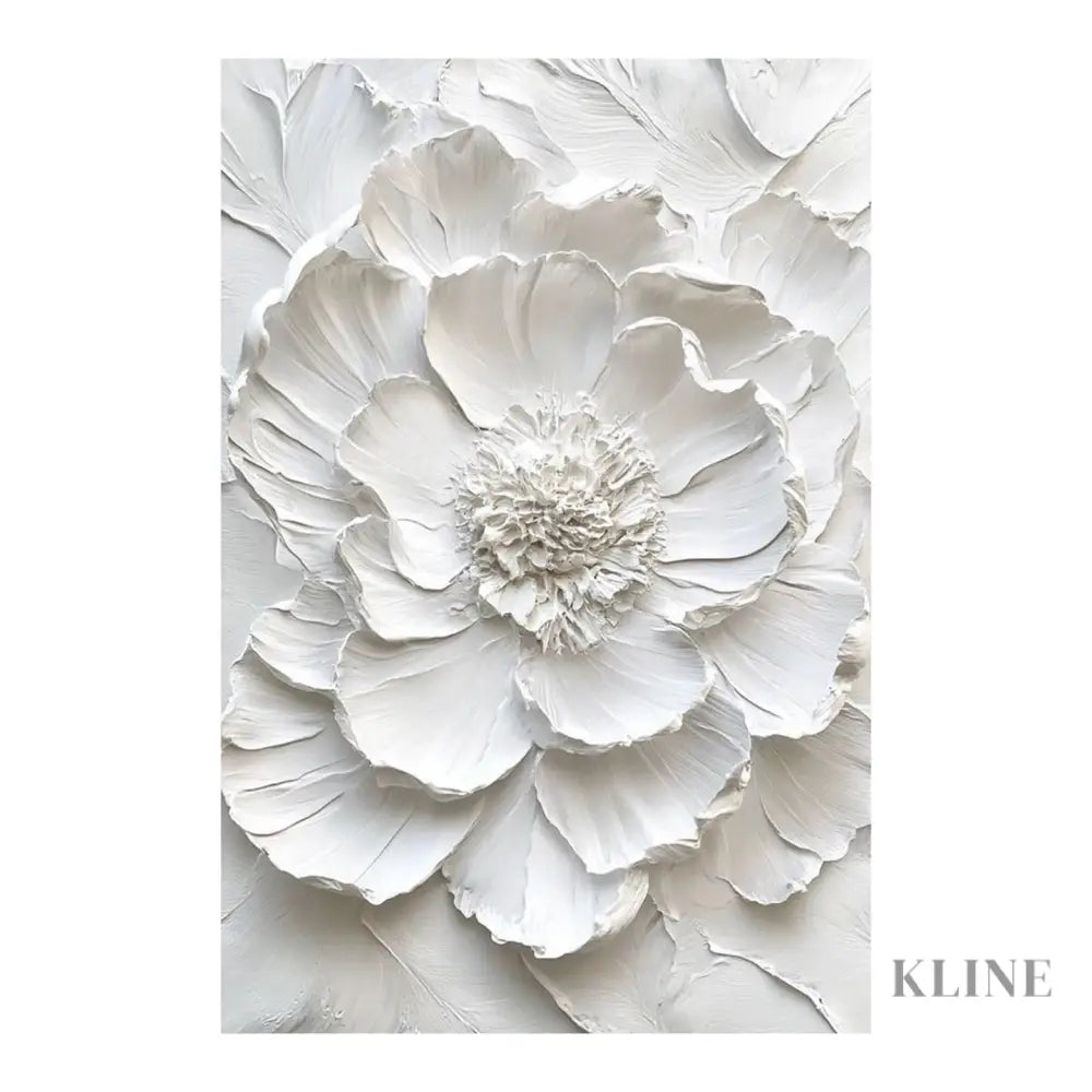 Sculpted Blossom - Hand Painting