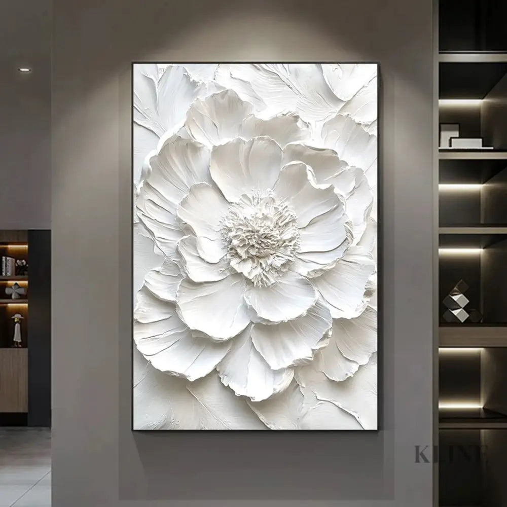 Sculpted Blossom - Hand Painting